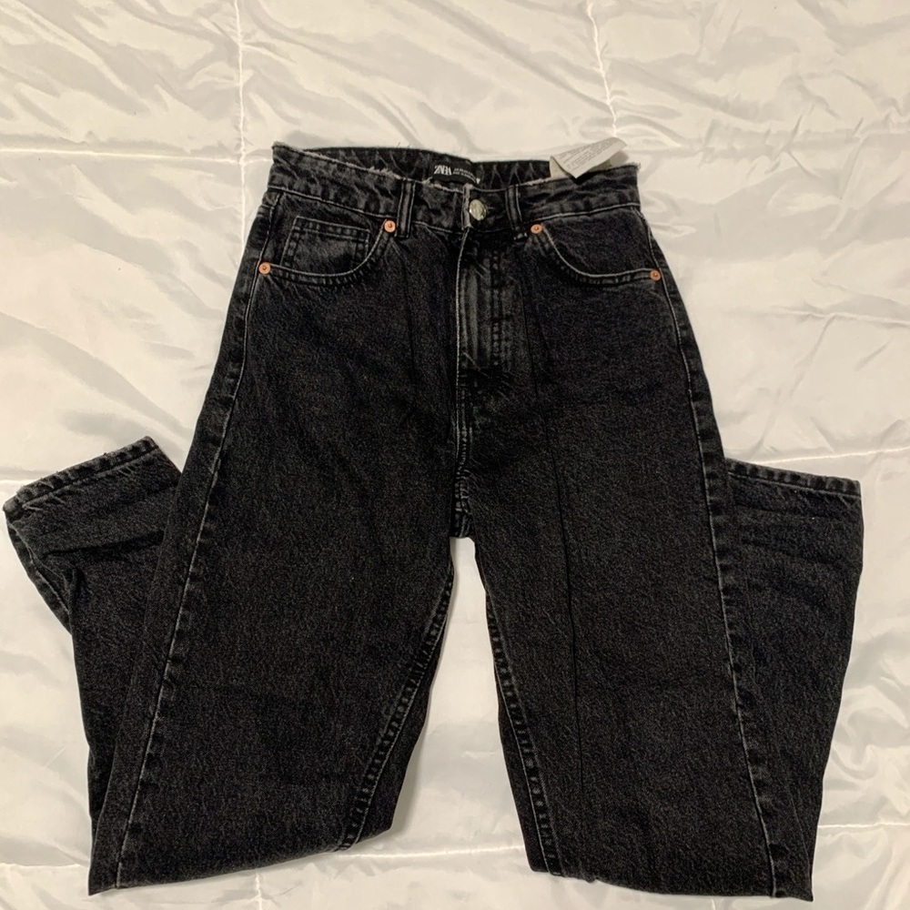 Zara mom jeans